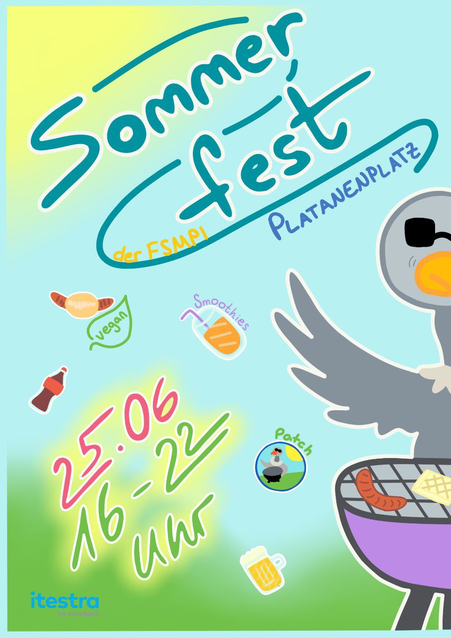 Sommerfest Plakat