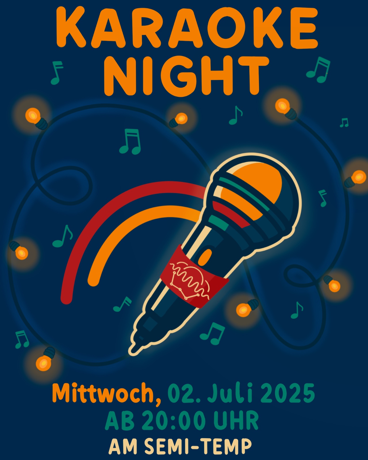 Karaokeabend Poster