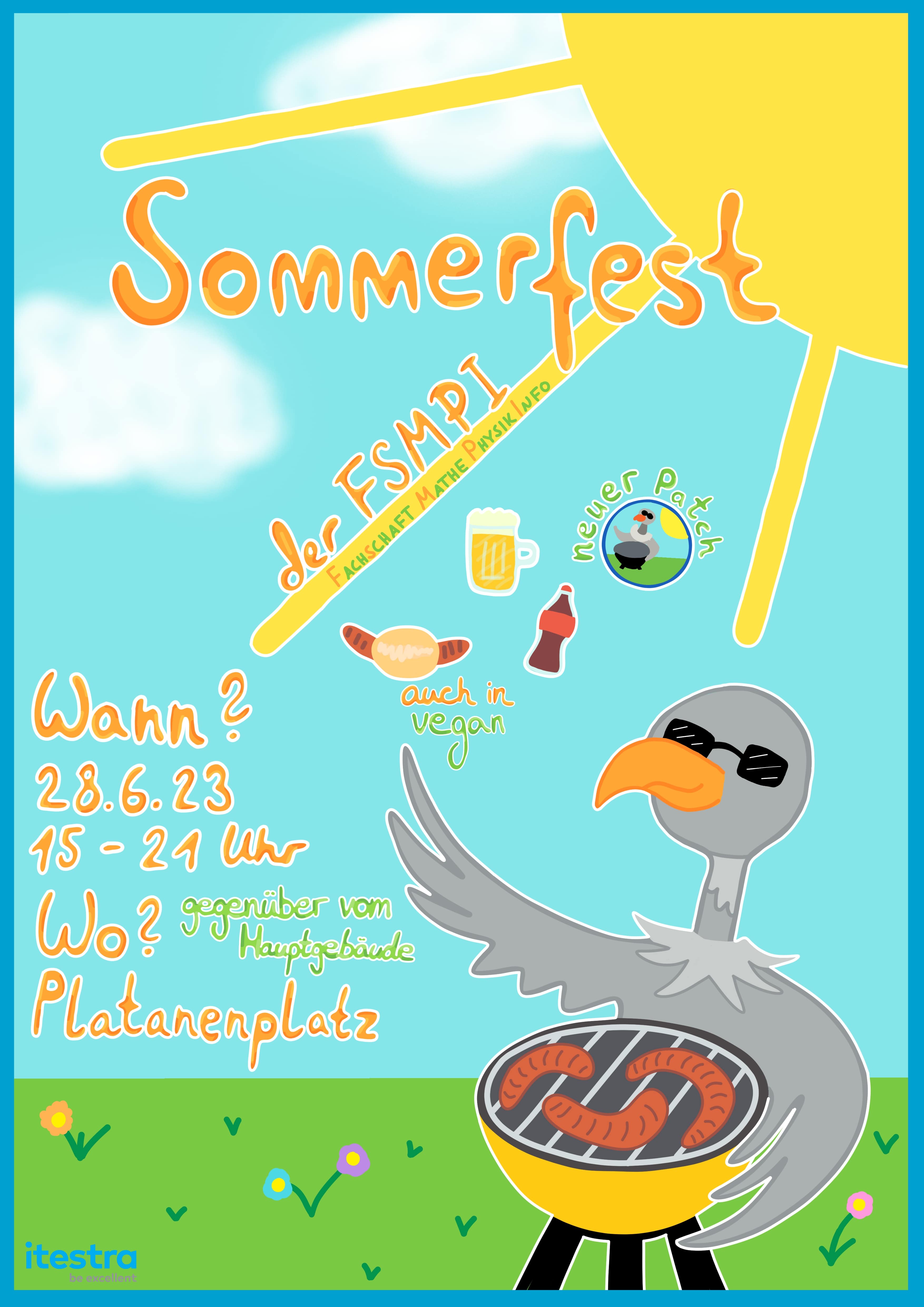 Sommerfest Plakat
